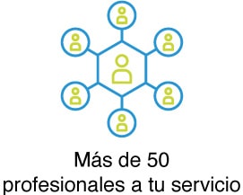 50 profesionales