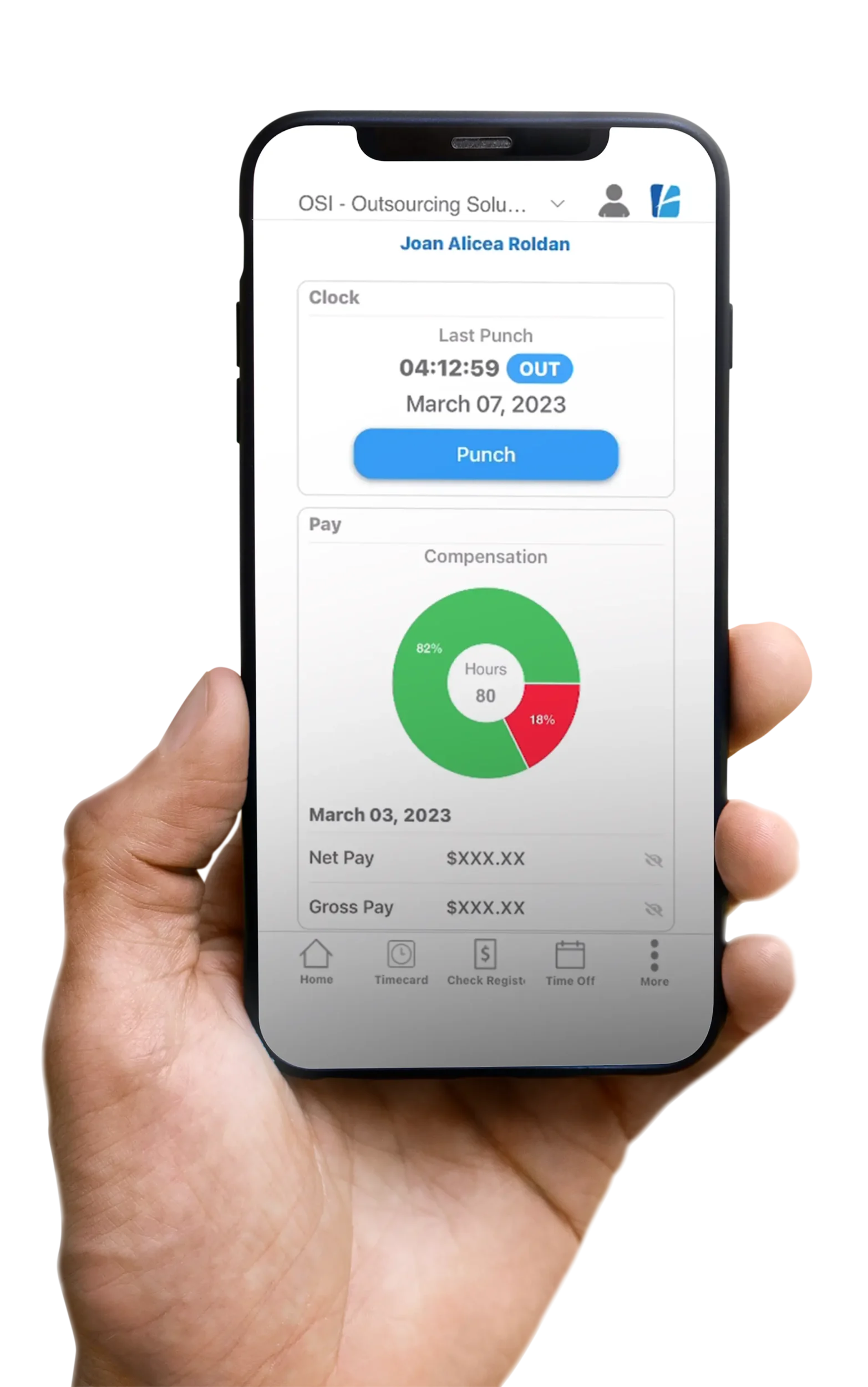 smartphone con payroll app scaled